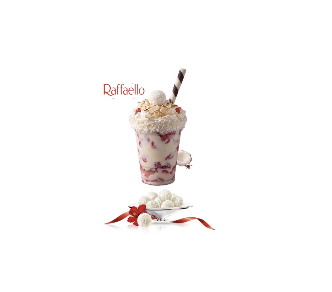 Fresas con Crema Rafaello